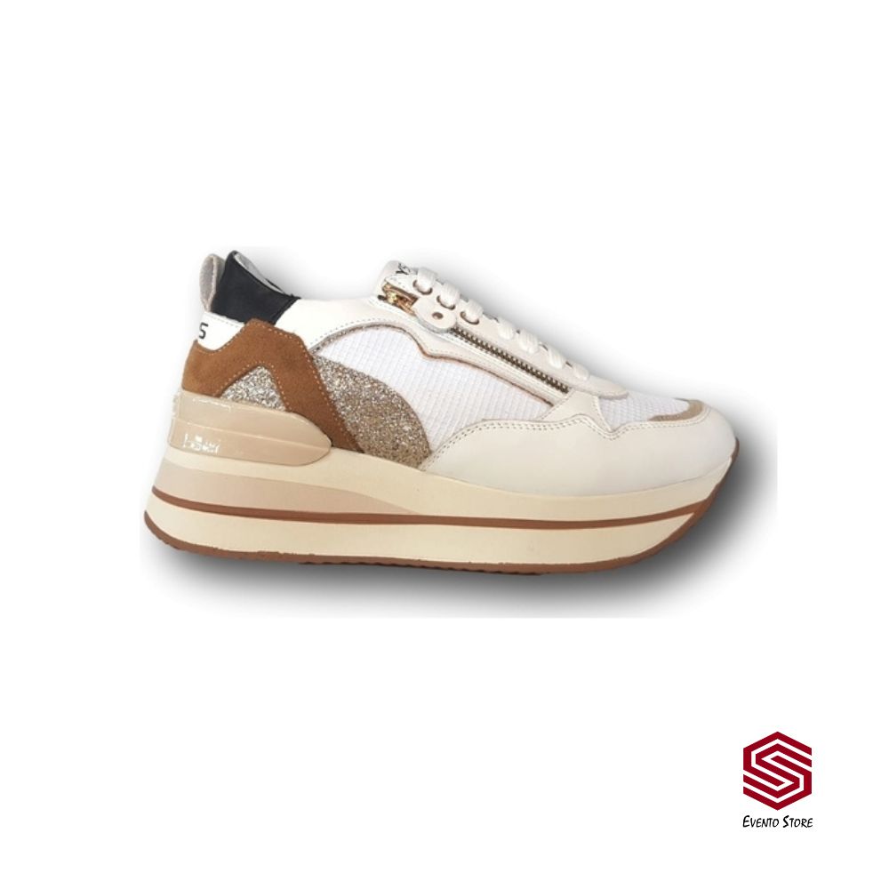keys k 6042 sneakers bianco giallo oro