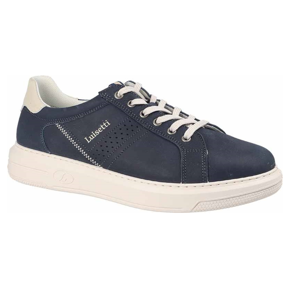Sneakers uomo Luisetti 39100NO in nobuck marino.